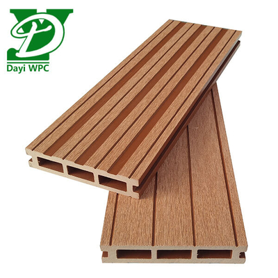 Decking de madera de plástico compuesto duradero para exteriores Decking compuesto antiderrapante