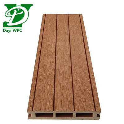 Decking de madera de plástico compuesto duradero para exteriores Decking compuesto antiderrapante