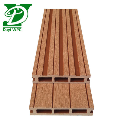 Decking de madera de plástico compuesto duradero para exteriores Decking compuesto antiderrapante