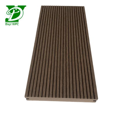 Decking de madera y plástico compuesto a prueba de agua