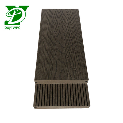 Moderno estilo europeo de madera sólida de plástico de cubierta compuesta 140x23mm