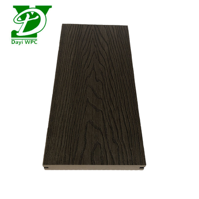 Moderno estilo europeo de madera sólida de plástico de cubierta compuesta 140x23mm