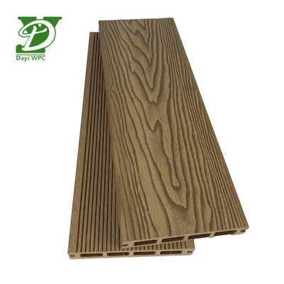 Decking de WPC compuesto resistente al agua de estilo contemporáneo