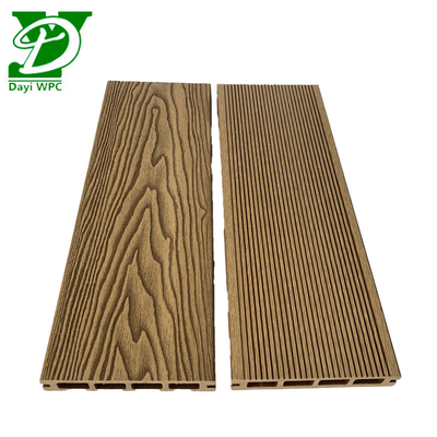 Decking de WPC compuesto resistente al agua de estilo contemporáneo