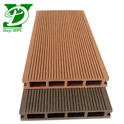 Decking de WPC compuesto duradero personalizado para piscinas y jardines