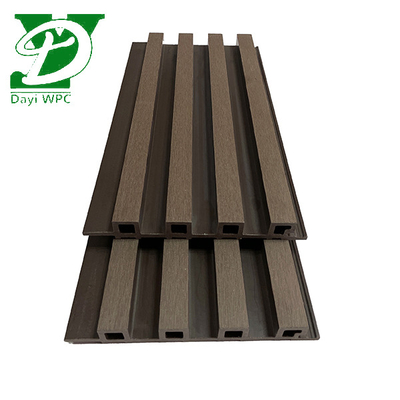 Panel de pared de madera natural de grano de alta calidad WPC de interior resistente al desgaste