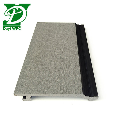 Diseño moderno WPC revestimiento de pared exterior para edificios de oficinas impermeable