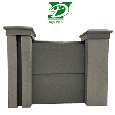 Jardín WPC ajardinado personalizable madera plástico para la privacidad resistente a la erosión