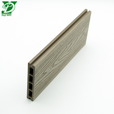 Panel de pared de WPC respetuoso con el medio ambiente para decoración exterior