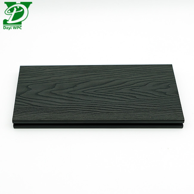 3D Profundo grabado hueco WPC cubierta exterior 140mx23mmx2900mm Tamaño
