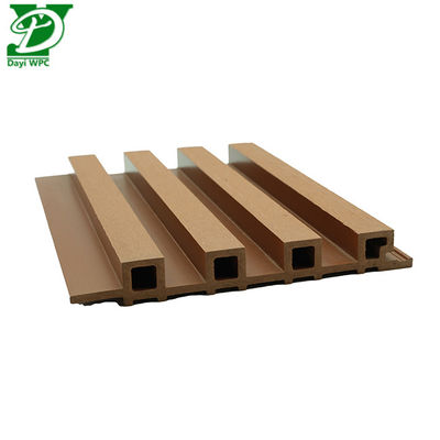 Panel de pared externo de WPC con superficie a través de resistencia a la decoloración y a los rayos UV excelente moderno