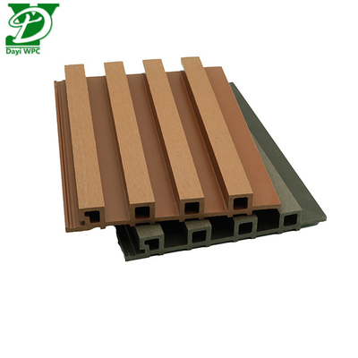 Los paneles de pared exteriores de WPC respetuosos con el medio ambiente combinan belleza y durabilidad