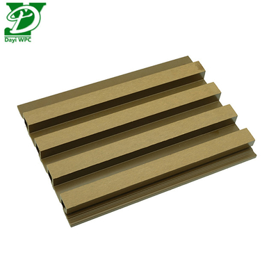 Revestimiento de pared exterior WPC con superficie acanalada 219x26mm