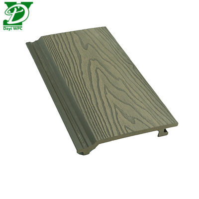 Decking de madera de plástico compuesto resistente a la intemperie revestimiento de paredes de edificios exteriores