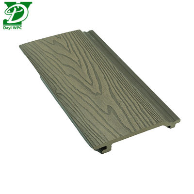Decking de madera de plástico compuesto resistente a la intemperie revestimiento de paredes de edificios exteriores