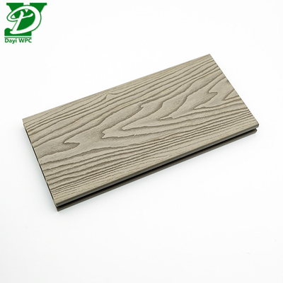 Performanzas impermeables de cubiertas de WPC huecas en relieve profundas