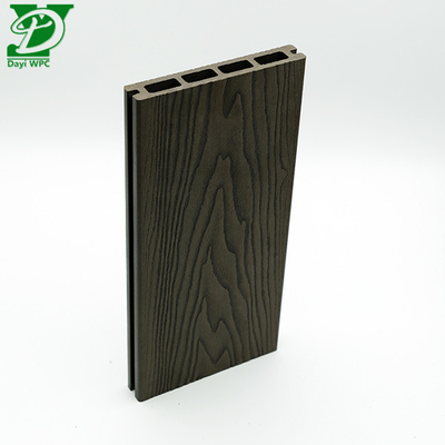 Performanzas impermeables de cubiertas de WPC huecas en relieve profundas