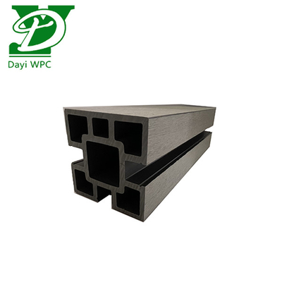 Valla WPC con relieve profundo y resistente a la decoloración por rayos UV para una protección duradera en exteriores