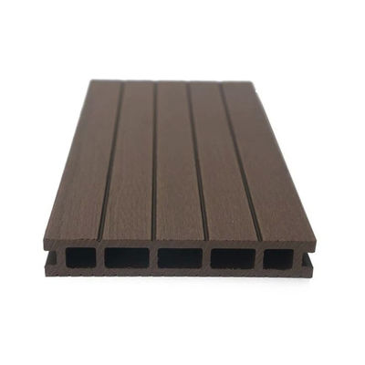 Moderno de WPC Decking 150x25mm Profil hueco a prueba de agua